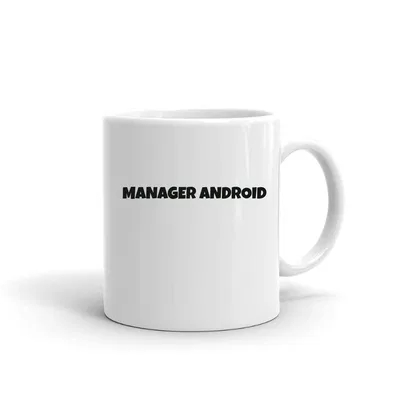 Manager Android Fun Style mug preview