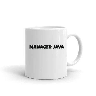 Manager Java Fun Style mug preview