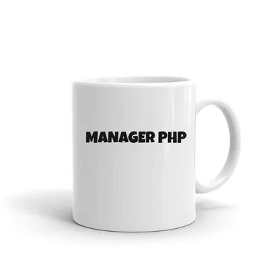 Manager Php Fun Style mug preview