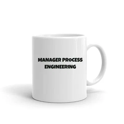 Manager Process Engineering Fun Style mug preview