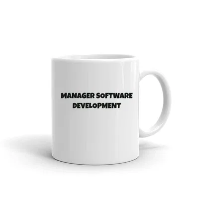 Manager Software Development Fun Style mug preview