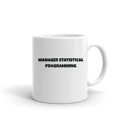 Manager Statistical Programming Fun Style mug preview