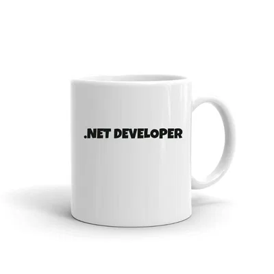 .net Developer Fun Style mug preview