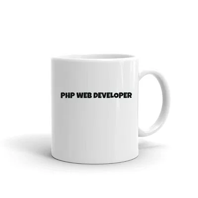 Php Web Developer Fun Style mug preview