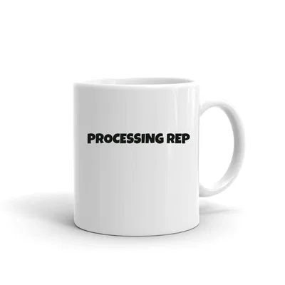 Processing Rep Fun Style mug preview