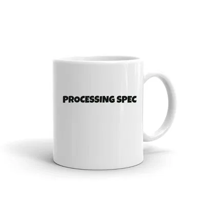 Processing Spec Fun Style mug preview