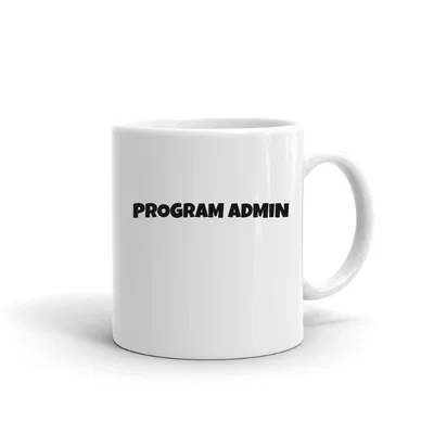 Program Admin Fun Style mug preview
