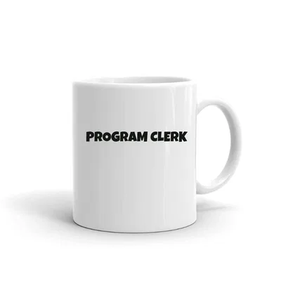 Program Clerk Fun Style mug preview