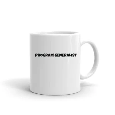 Program Generalist Fun Style mug preview