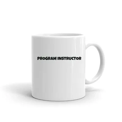 Program Instructor Fun Style mug preview