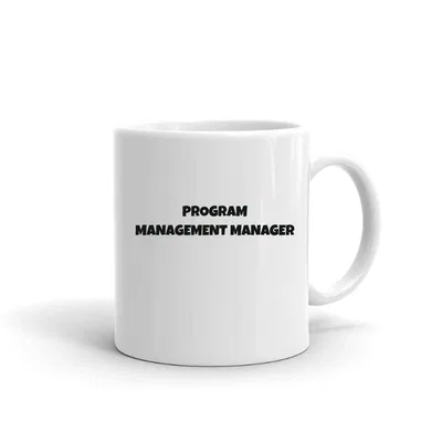 Program Management Manager Fun Style mug preview