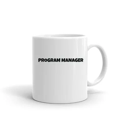 Program Manager Fun Style mug preview