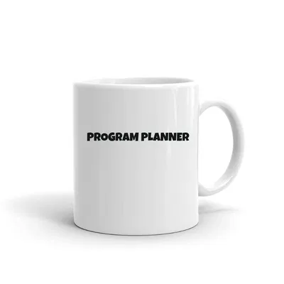 Program Planner Fun Style mug preview