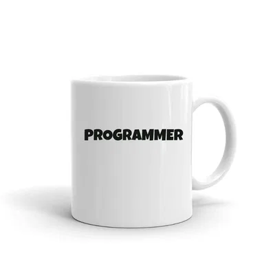 Programmer Fun Style mug preview