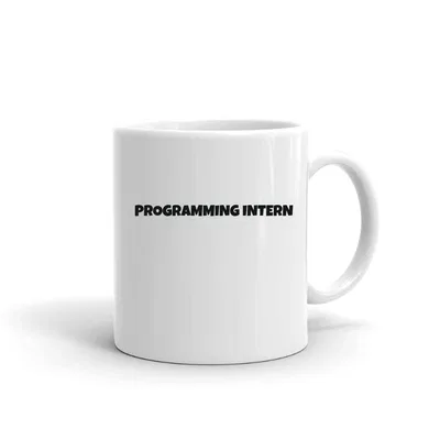 Programming Intern Fun Style mug preview