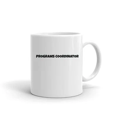 Programs Coordinator Fun Style mug preview