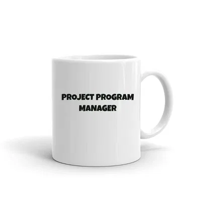 Project Program Manager Fun Style mug preview
