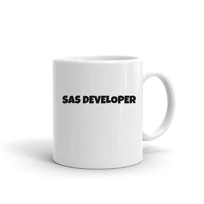 Sas Developer Fun Style mug preview