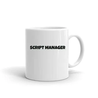 Script Manager Fun Style mug preview