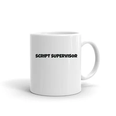 Script Supervisor Fun Style mug preview