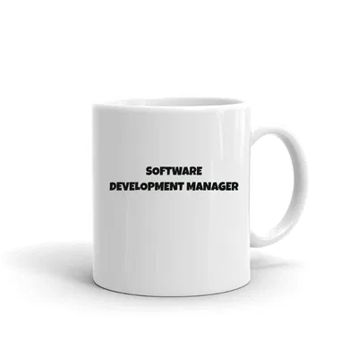 Software Development Manager Fun Style mug preview