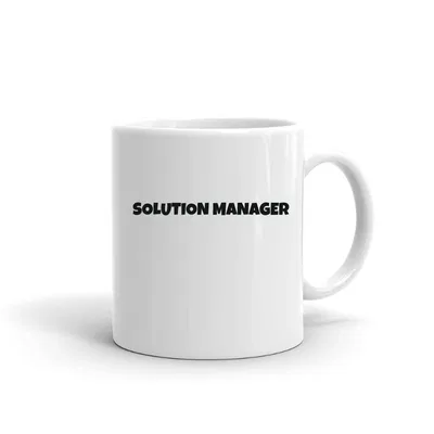 Solution Manager Fun Style mug preview