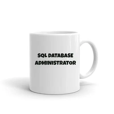 Sql Database Administrator Fun Style mug preview