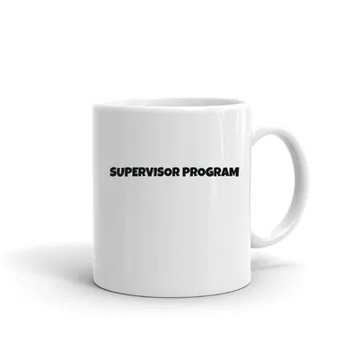 Supervisor Program Fun Style mug preview