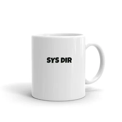 Sys Dir Fun Style mug preview