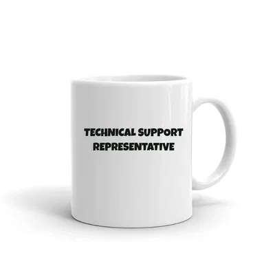 Technical Support Representative Fun Style mug preview