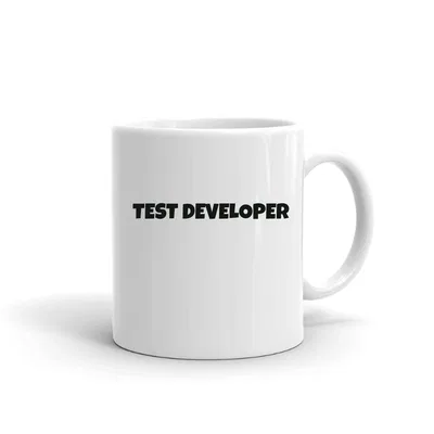 Test Developer Fun Style mug preview