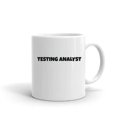 Testing Analyst Fun Style mug preview