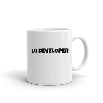 Ui Developer Fun Style mug preview