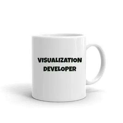 Visualization Developer Fun Style mug preview