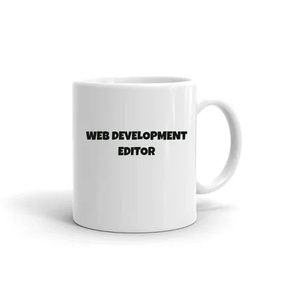 Web Development Editor Fun Style mug preview