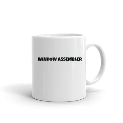 Window Assembler Fun Style mug preview