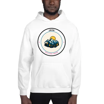 Java Mountain Badge hoodie preview