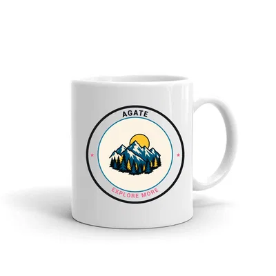 Agate Mountain Badge mug preview