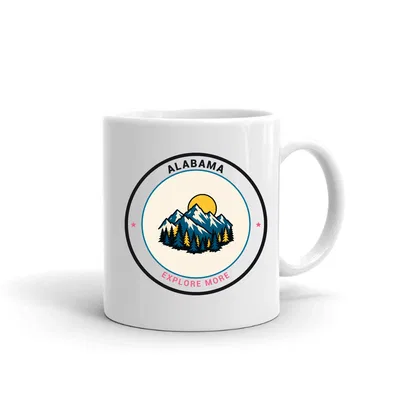 Alabama Mountain Badge mug preview