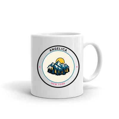 Angelica Mountain Badge mug preview