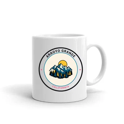 Arroyo Grande Mountain Badge mug preview