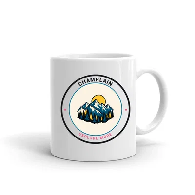 Champlain Mountain Badge mug preview