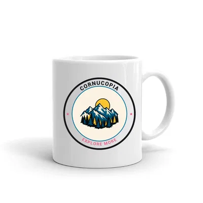Cornucopia Mountain Badge mug preview