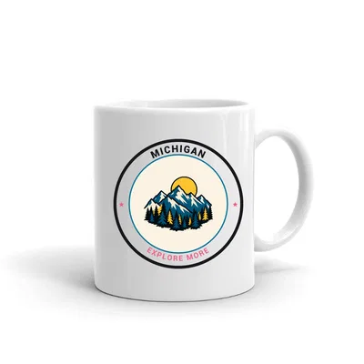Michigan Mountain Badge mug preview
