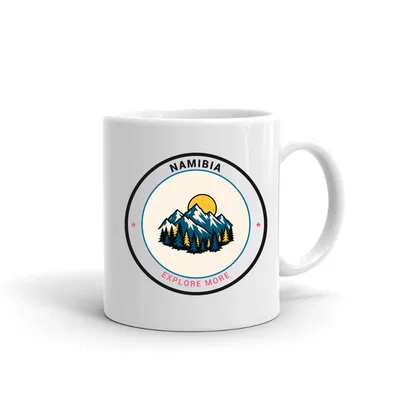 Namibia Mountain Badge mug preview