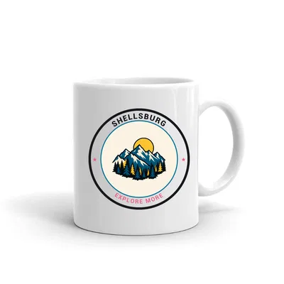 Shellsburg Mountain Badge mug preview