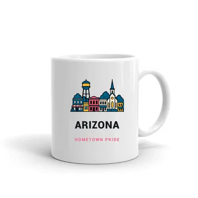 Arizona Hometown Main Street mug preview