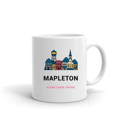 Mapleton Hometown Main Street mug preview