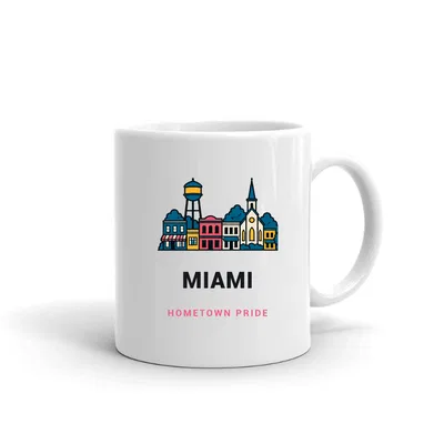 Miami Hometown Main Street mug preview