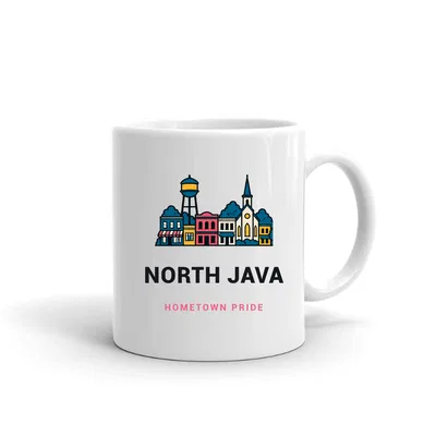 North Java Hometown Main Street mug preview